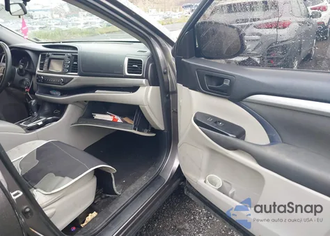 2016 Toyota Highlander Le V6 из США, поврежденный, VIN 5TDBKRFH6GS242013